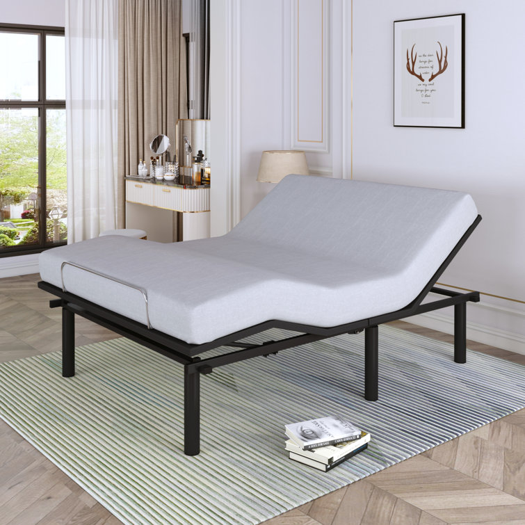 Alwyn Home Unger Full / Double Adjustable Bed with Wireless Remote